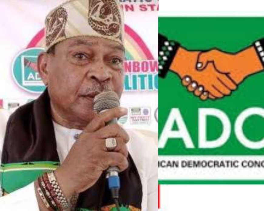 ​Ogun ADC: Soluade Returns as Chairman, Decries ‘Illegal’ Parallel Congress