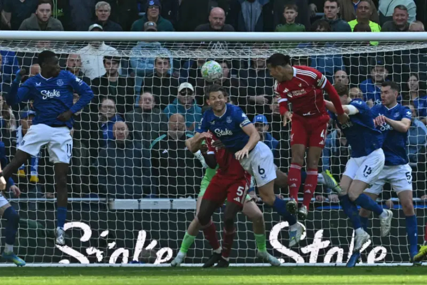 Van Dijk nets stoppage-time winner as Liverpool snatch 2–1 win over Everton