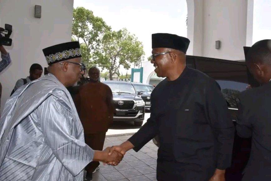 Peter Obi, Bala Mohammed in closed-door meeting