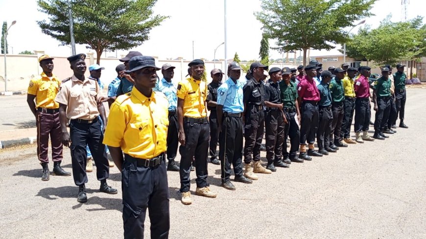 NSCDC trains 80 private guards in Gombe