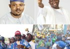 YPM Convener Akintunde Leads Solidarity Walk For Senator Adeola After APC Primary Victory