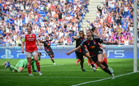 Lyon edge Arsenal to reach women’s Champions League final