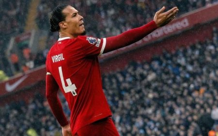 EPL: Virgil van Dijk admits Liverpool have fallen far below standards