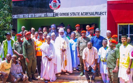 NSCDC unveils Agro Rangers base to secure Gombe’s agricultural assets