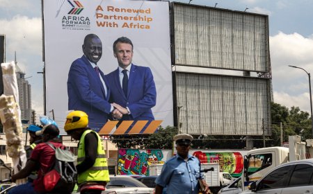 Macron seeks to cement Africa legacy with Kenya summit