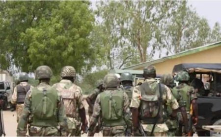 Army destroys shrine, recovers IEDs from IPOB hideout in Enugu