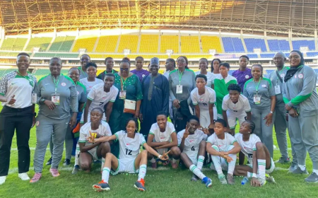 Nigeria qualify for FIFA U20 Women’s World Cup Poland 2026