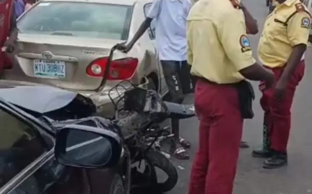 Two sustain multiple fractures in Lagos flyover accident