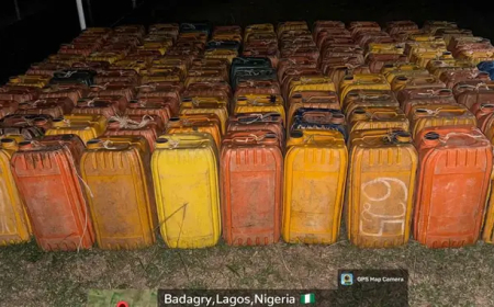 Navy impounds 6,000 ltrs of smuggled fuel in Lagos