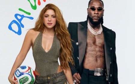 Shakira, Burna Boy release ‘Dai Dai’ as official World Cup 2026 song