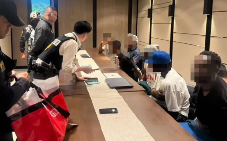 Six Nigerians arrested in Thailand over romance scam network