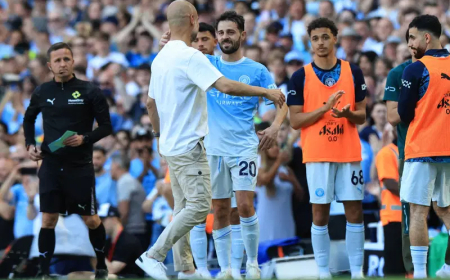 Guardiola says goodbye to Man City in final game against Aston Villa