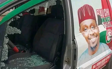 Police confirm thug attack on vehicles at Bauchi event