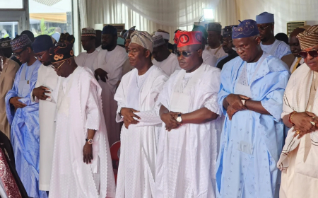 Tinubu, Atiku observe Eid prayers in Lagos, Abuja