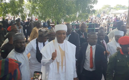 Eid-el-Kabir: AbdulRazaq, Saraki, others pray in Kwara
