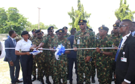 Navy completes abandoned housing project in Lagos