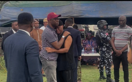 Abducted Oyo principal’s husband breaks down in tears, begs Makinde for urgent rescue