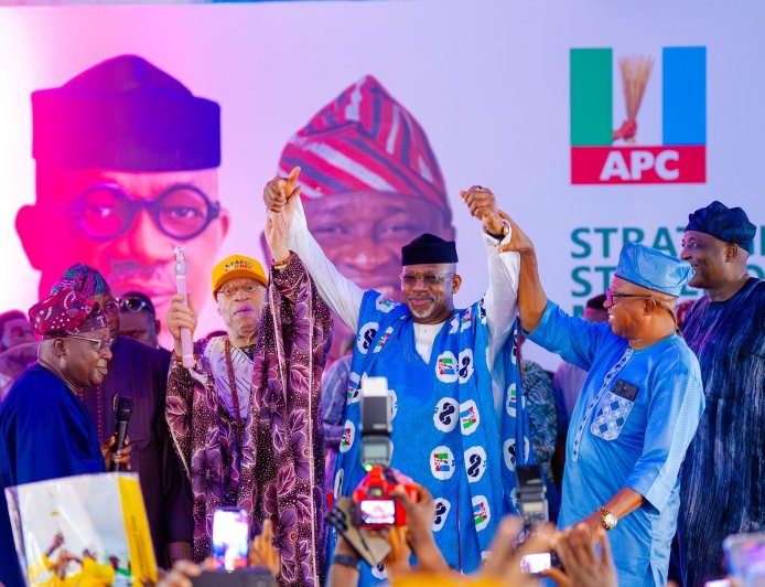 2027 Senate Race: Ogun East APC Formally Presents Dapo Abiodun as Consensus Candidate