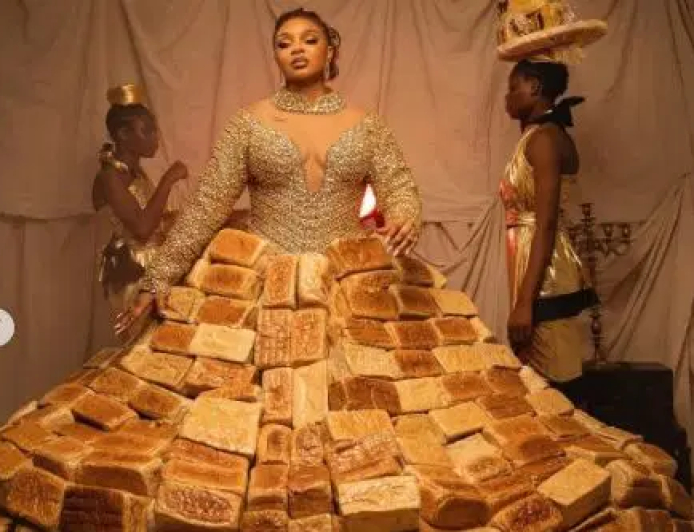 AMVCA 500 loaves bread dress caused me injuries, tears’ – BBNaija’s Queen