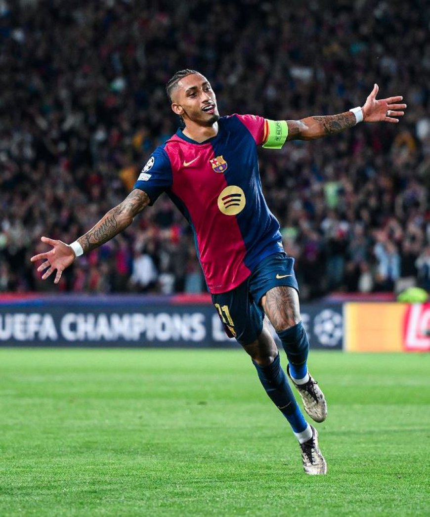 La Liga: Barcelona close in on title as Raphinha returns