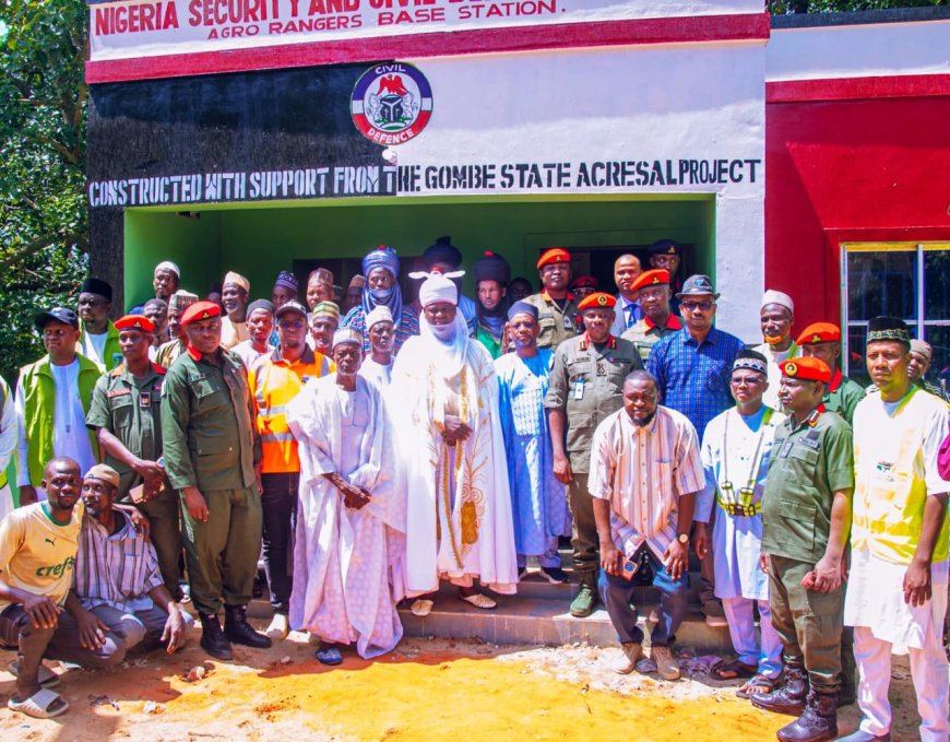NSCDC unveils Agro Rangers base to secure Gombe’s agricultural assets