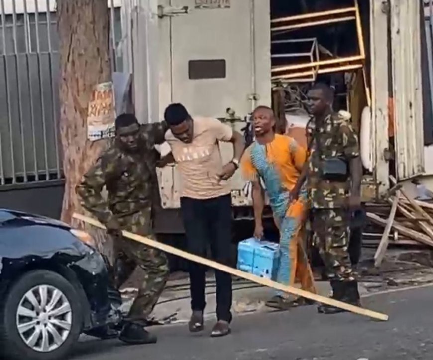 Soldier assaults TheCable journalist in Lagos traffic altercation