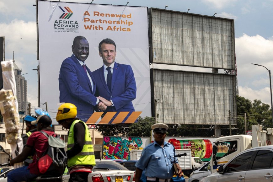 Macron seeks to cement Africa legacy with Kenya summit