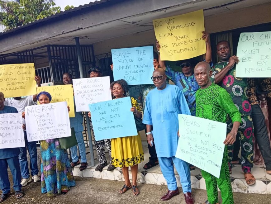 Parents protest non-accreditation of UniUyo dentistry programme
