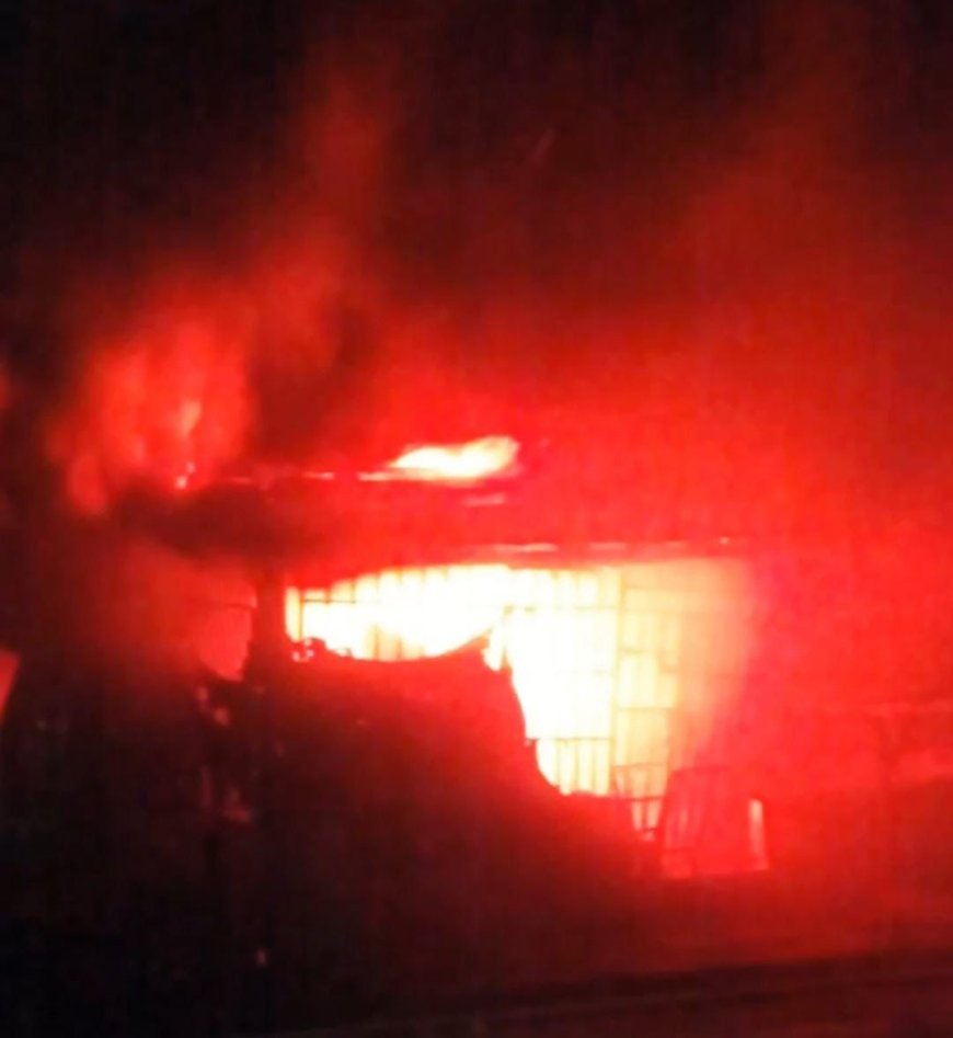 Fire destroys shops, goods at Kwara market