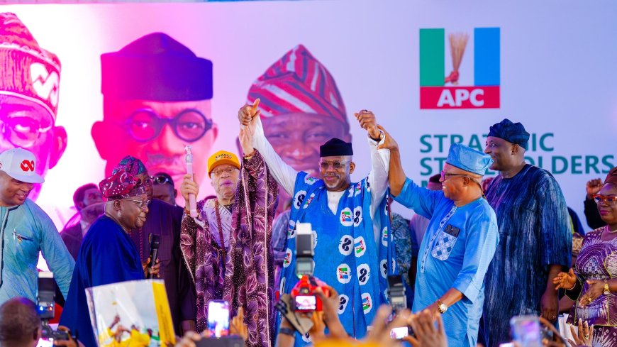 2027 Senate Race: Ogun East APC Formally Presents Dapo Abiodun as Consensus Candidate