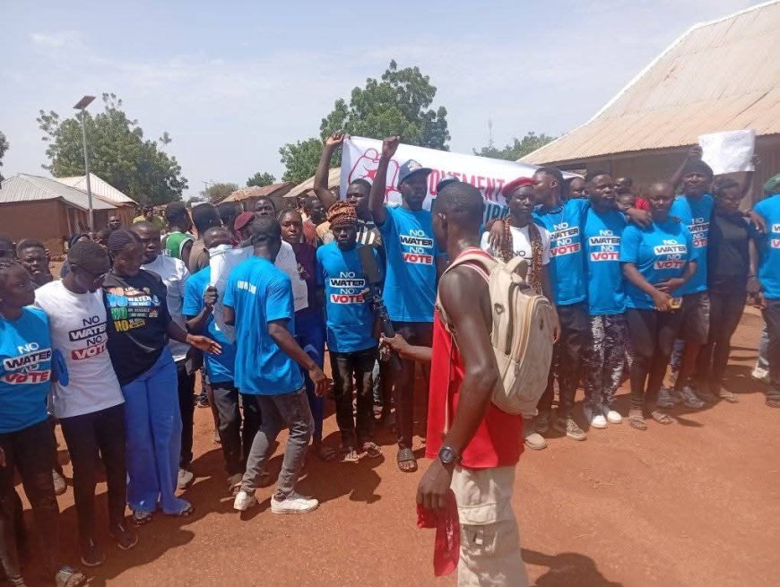 Plateau youths protest acute water scarcity