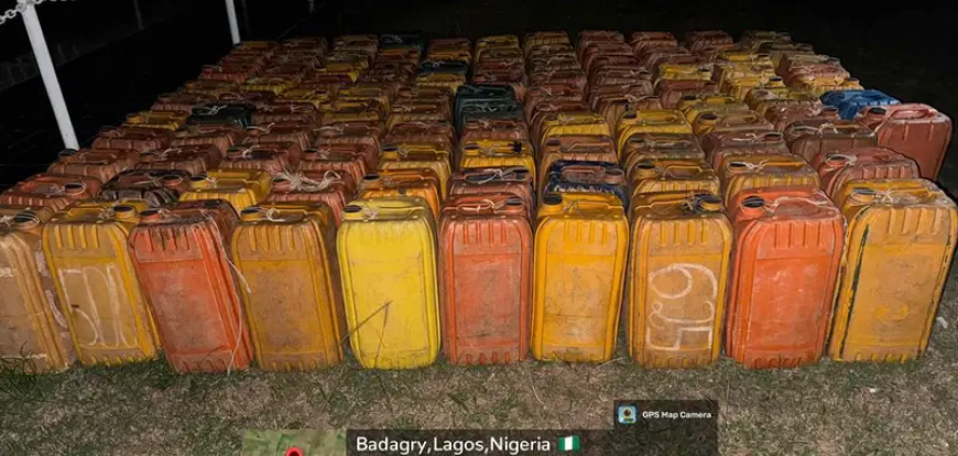 Navy impounds 6,000 ltrs of smuggled fuel in Lagos