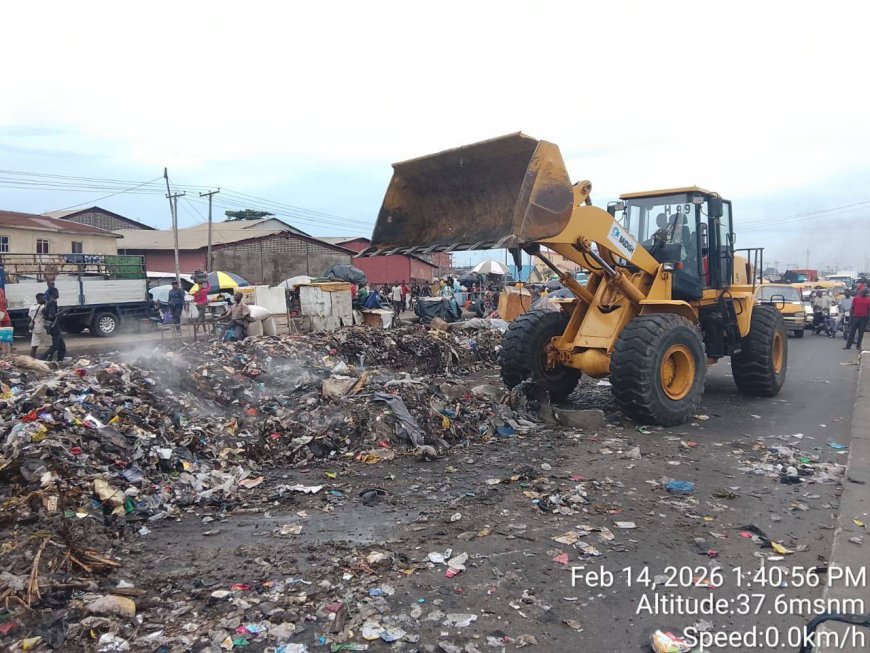 LAWMA clears Alaba Rago setback on Lagos-Badagry Expressway