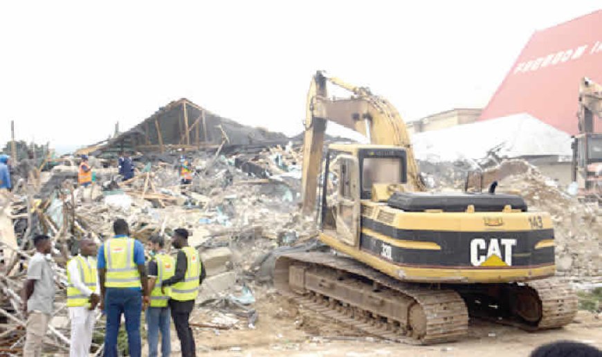 Five die in Abuja building collapse