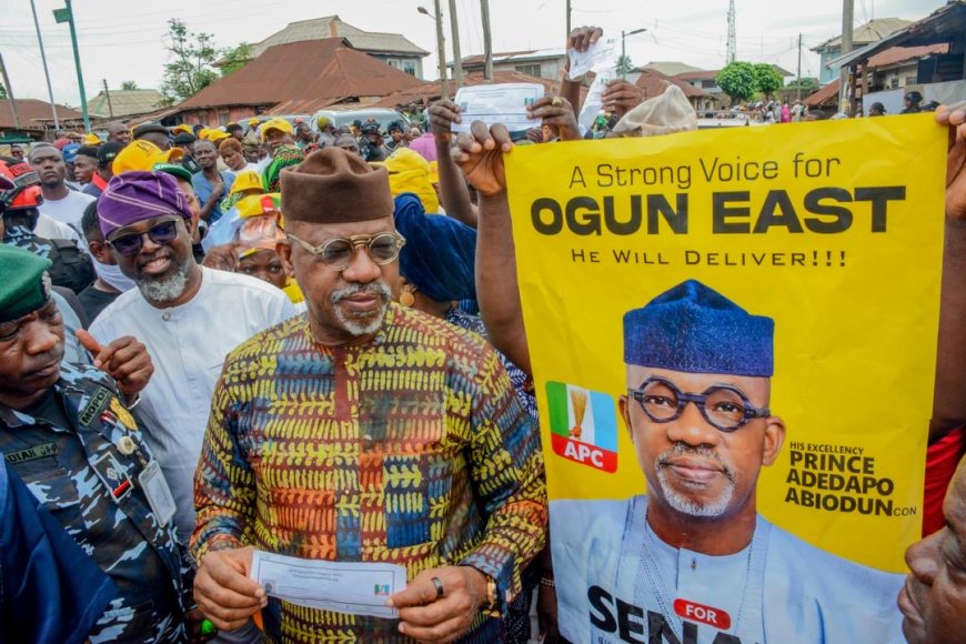 APC Senatorial Primaries Peaceful Across Ogun, Abiodun Dismisses Violence Allegation