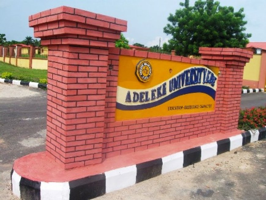 Report linking us to Osun govt contractor false -Adeleke University