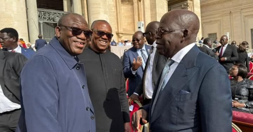 Fayemi reveals how he pushed Obi to greet Tinubu at Vatican