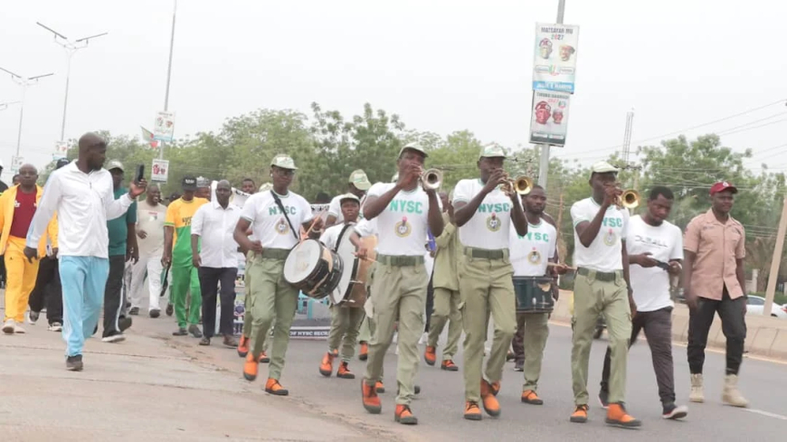 NYSC marks 53rd anniversary with fitness walk in Jigawa