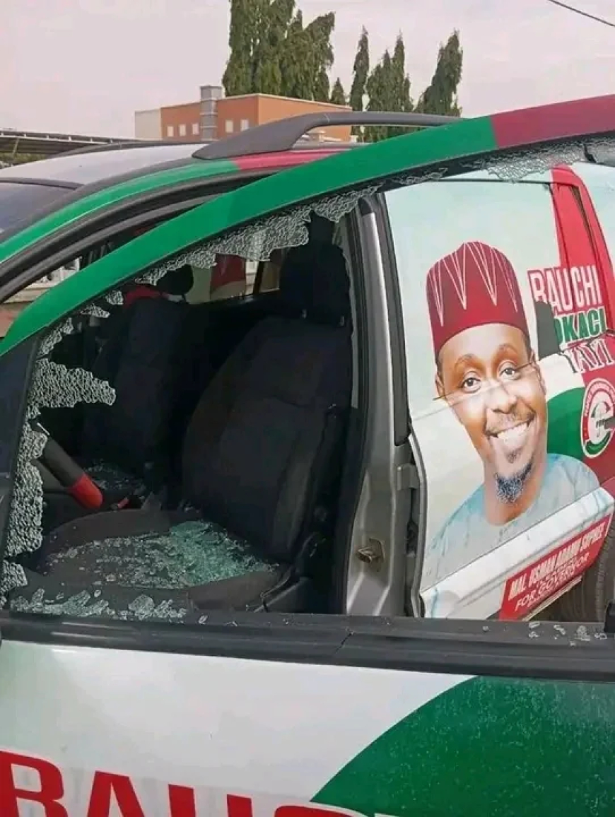 Police confirm thug attack on vehicles at Bauchi event