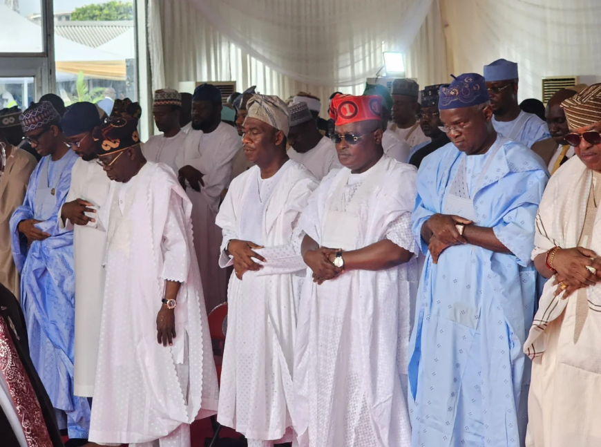 Tinubu, Atiku observe Eid prayers in Lagos, Abuja