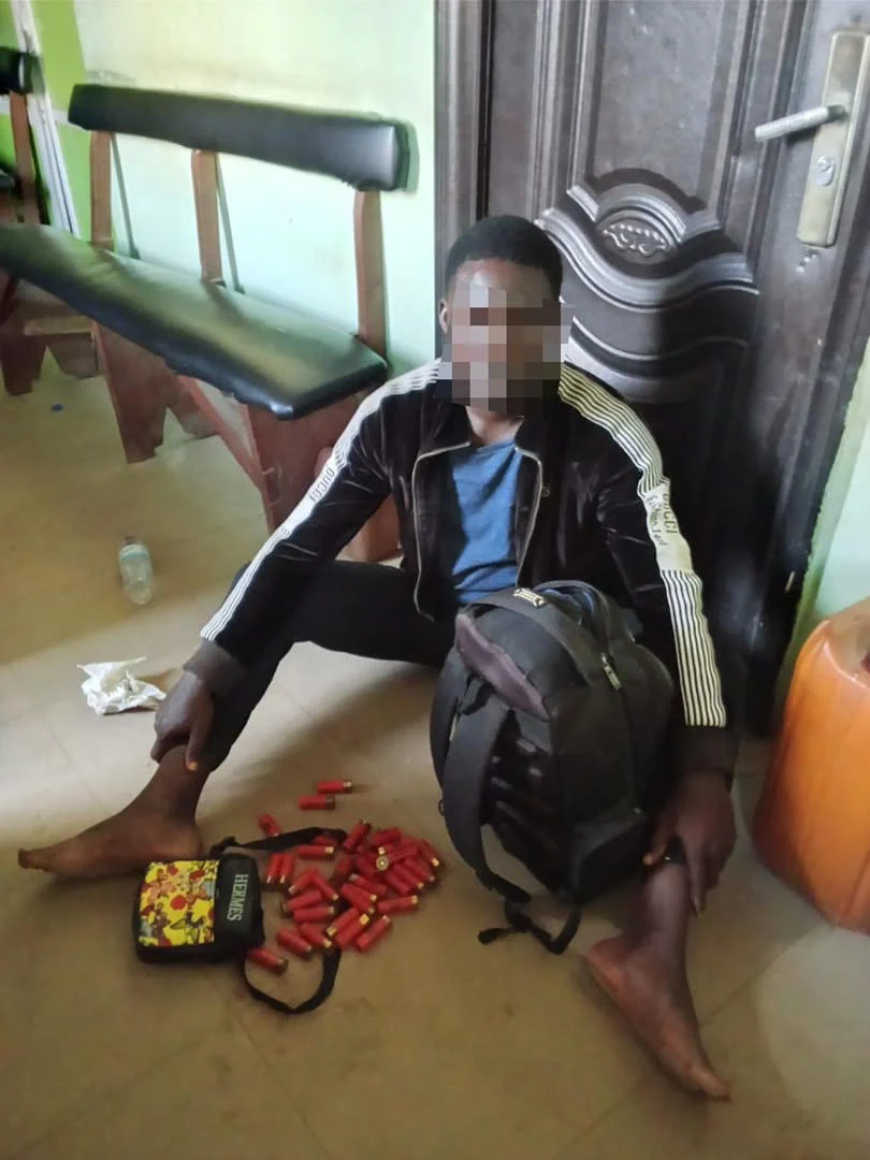 Police arrest man with 36 live cartridges in Edo