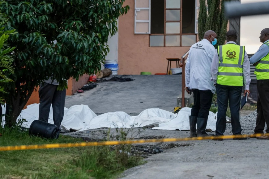 Eight students arrested over Kenya school fire that killed 16
