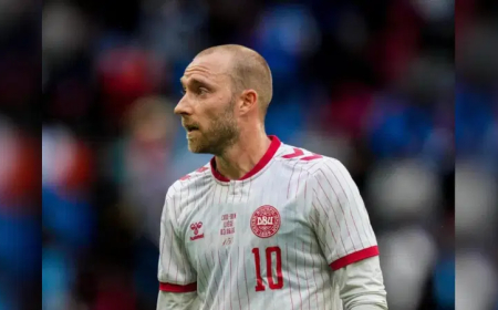 Denmark’s Eriksen ‘doing well’ after collapsing during friendly