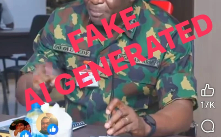 Military dismisses fake AI video of CDS, Army chief