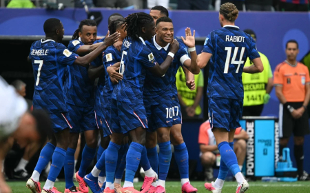 World Cup: Mbappe scores twice as France beat Iraq 3-0