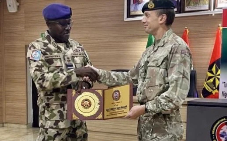 UK defence deputy chief visits Maiduguri to strengthen military ties
