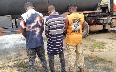 NSCDC nabs three suspects over illegal ethanol haul in A’Ibom