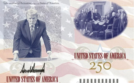 Welcome, but be good, Trump reveals new US passport design