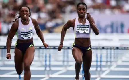 Amusan wins Paris Diamond League