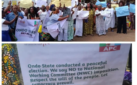 APC women, youths block Ilesha-Owo highway over NASS candidates list